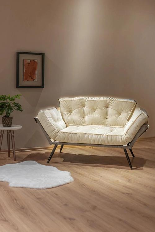 Storm Mekanizmalı Yatak Olabilen İkili Kanepe