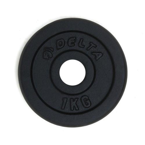 1 Kg x 2 Adet Siyah Döküm Plaka Çiftli Ağırlık Flanş