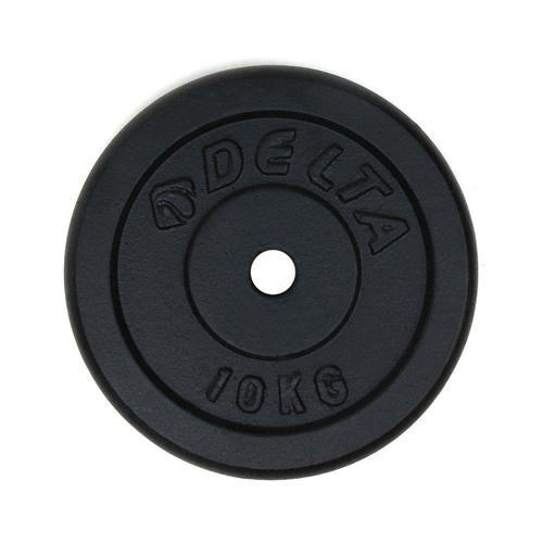 10 Kg x 2 Adet Siyah Döküm Plaka Çiftli Ağırlık Flanş