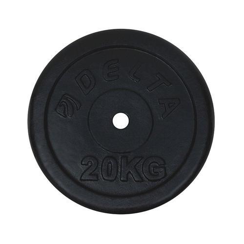 20 Kg x 1 Adet Siyah Döküm Plaka Ağırlık Flanş