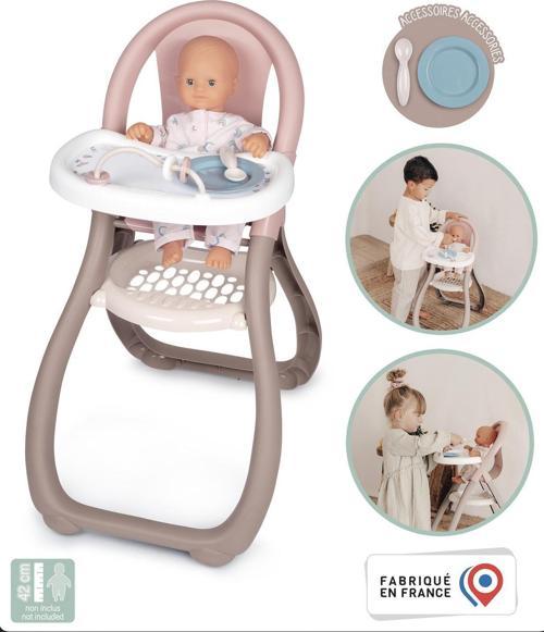 Baby Nurse Bebek Mama Sandalyesi Leylak-Gri 220370