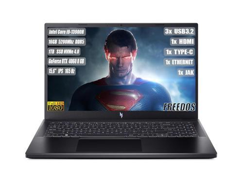 Nitro ANV15-51 I9-13900H 16 GB 1 TB SSD RTX 4060- 8 GB 15,6" FHD IPS 165 Hz  Freedos NH.QQEEY.007