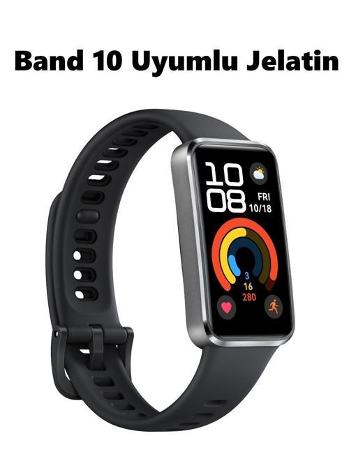 Huaweı Band 10 Uyumlu  3 Adet Şeffaf Ultra koruyucu Nano Jelatin