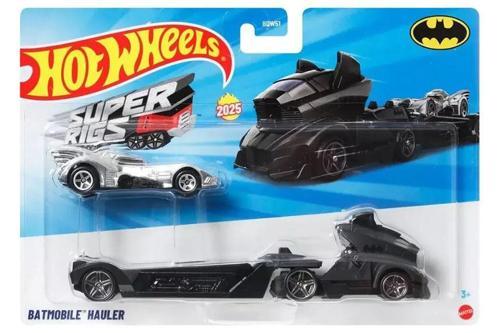 2 Araç Hot Wheels Set - Batman Batmobile Hauler & Batmobile  (1:64)