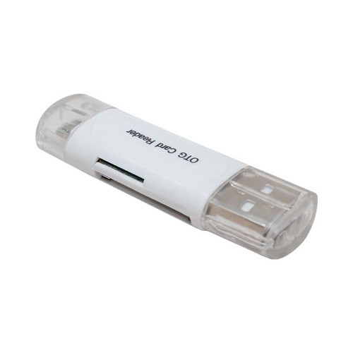 USB To Micro USB + Kart Okuyucu Otg Çevirici
