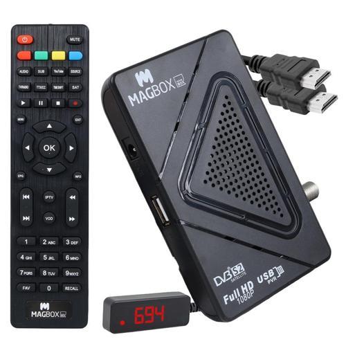 Homebox Full HD Uydu Alıcısı 4000 Kanal TKGS / Youtube / USB Destekli (Uzatma Display Gözlü)