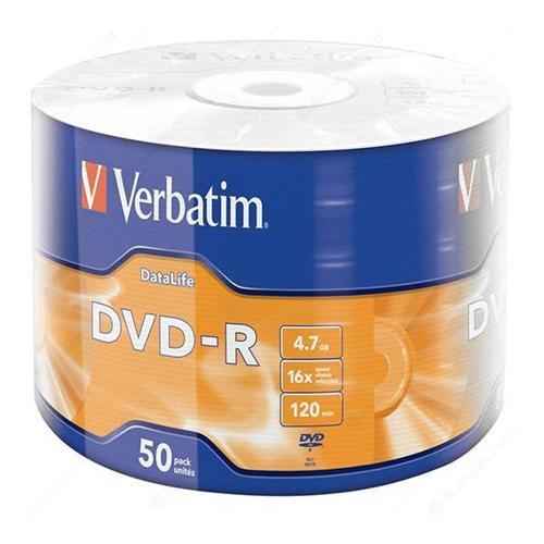 DVD-R 4.7 GB 16 x 120 Dk (50'li Paket)