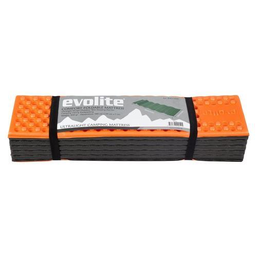 UltraLight Comfort Katlanır Mat - Siyah/Turuncu