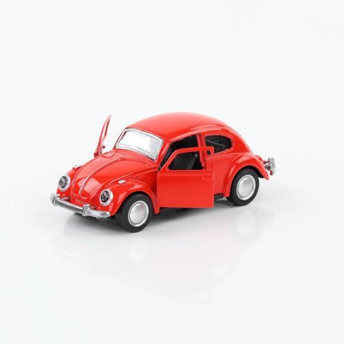 Metal 1:36 Ölçek Çek Bırak Vosvos Araba 11-12 cm Mavi
