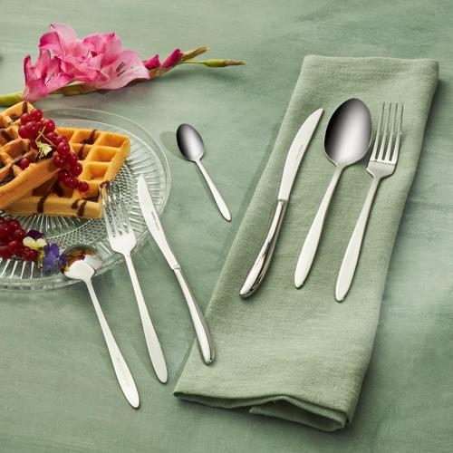 New Athena Elegance Kutulu 84 Parça 12 Kişilik Çatal Kaşık Bıçak Seti