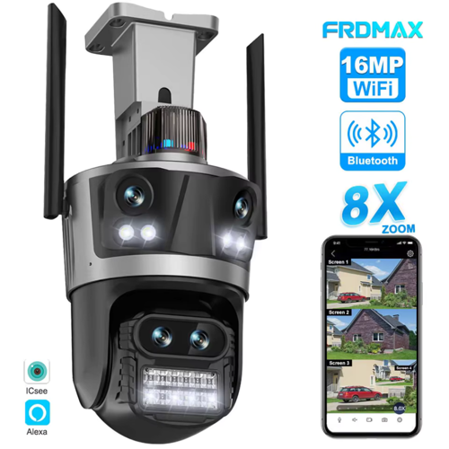 CMR57 1080P 4K Full Hd Akıllı Ev Entegrasyonuna Sahip Dış Mekan Uyumlu Su Geçirmez (IP67IP68) Kamera
