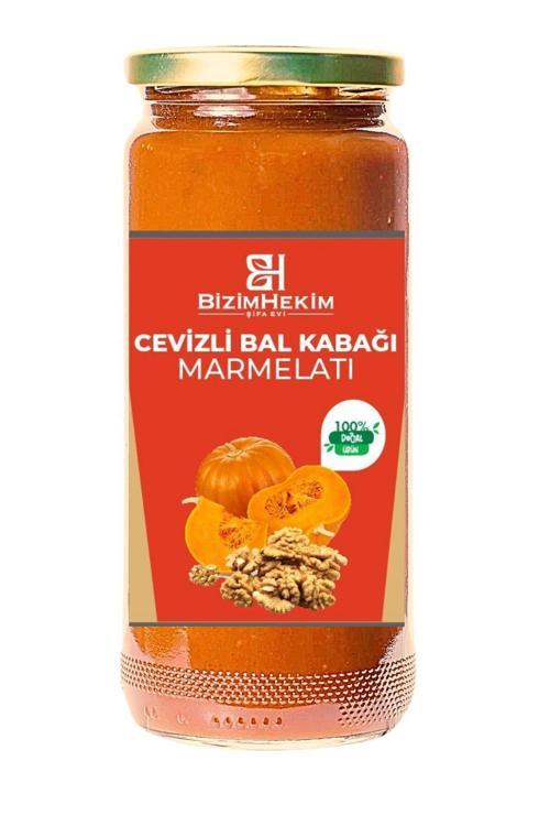 %100 Doğal Cevizli Bal Kabağı Marmelatı %80 Meyve Katkı Maddesi Renklendirici Ve Koruyucu Içermez