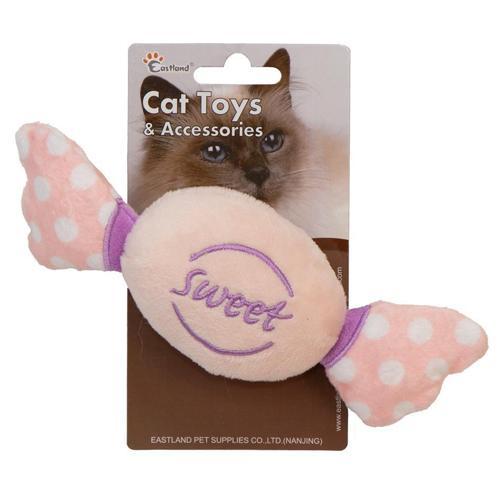 Catnipli Öten Peluş Şekerleme 18,5cm