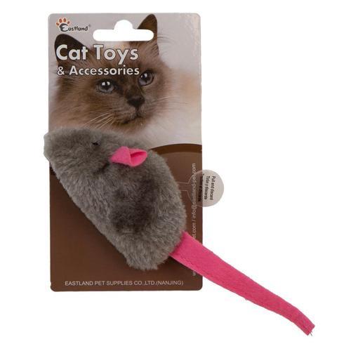 Catnipli Peluş Dijital Sesli Fare 8cm