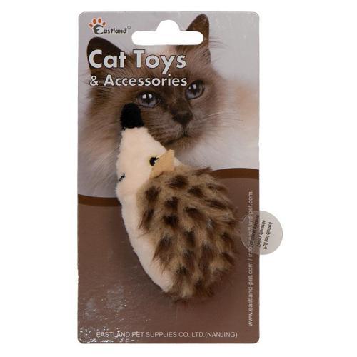Catnipli Peluş Dijital Sesli Kirpi 9,5cm