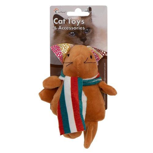 Catnipli Peluş Kedi Oyuncak 15cm