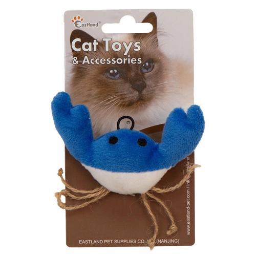Catnipli Peluş Yengeç 11cm