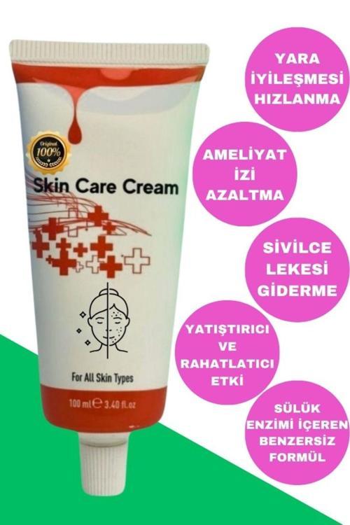 Yara Ameliyat Sivilce Kremi Doğal Yağlar Ve Hücre Yenileyen Sülük Enzimi İçeren Krem Skin Care Cream