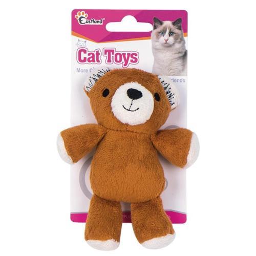 Kedi Otlu Peluş Ayıcık 12cm