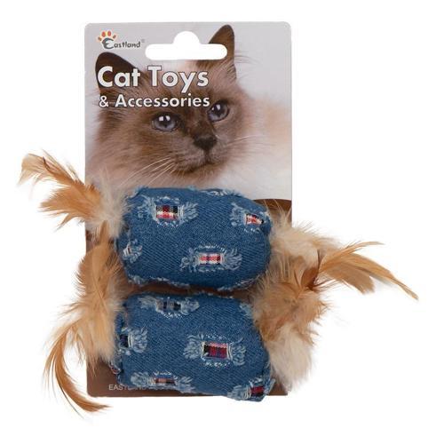 Öten Catnipli Tüylü Peluş Kedi Oyuncağı 6