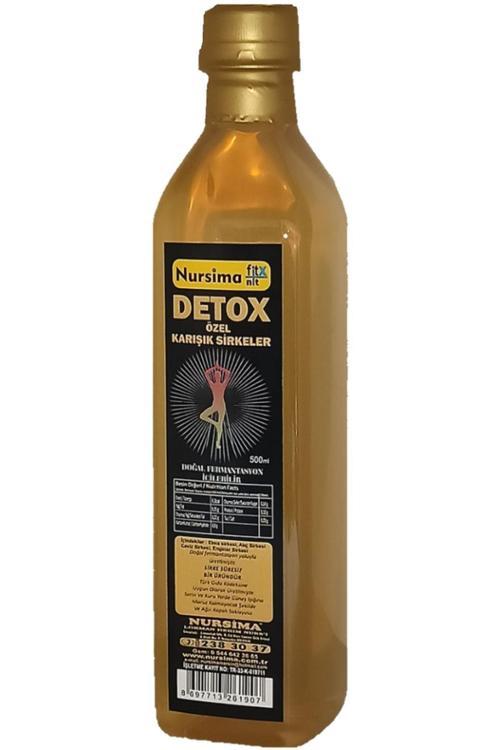 Fit X  Detox Sirkesi Cam Ambalaj 500 Ml