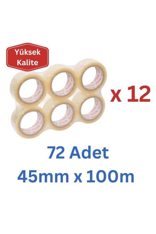 2011 Hotmelt Koli Bantı Şeffaf - 45mm X 100m - 72 Adet - 1 Koli