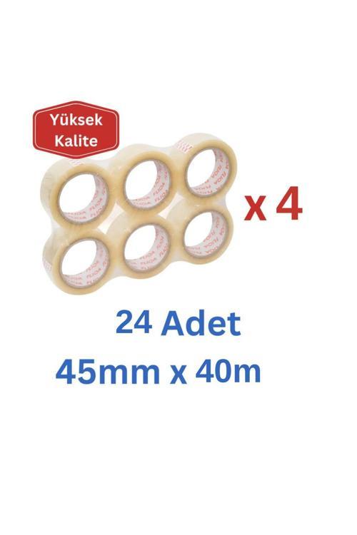 2011 Hotmelt Koli Bantı Şeffaf - 45mm X 40m - 24 Adet