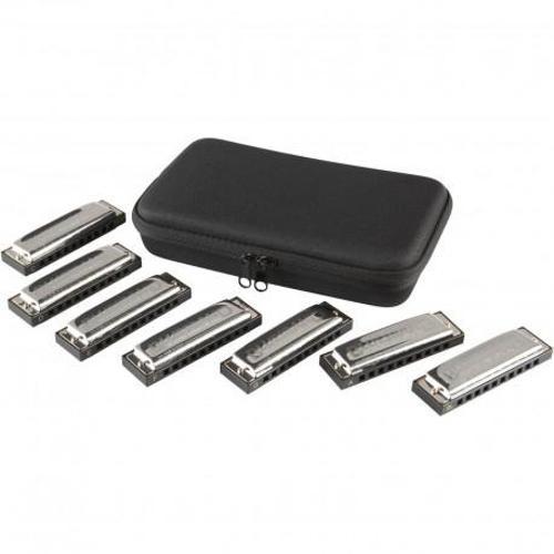 M1501/7 Bluesband 7 Parça Mızıka Seti (A, BB, C, D, E,F&amp;G)
