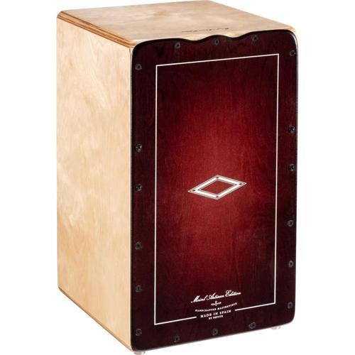 AETLRF Line Artisan Edition Flamenco Solea Line Cajon (Dark Red Burst)