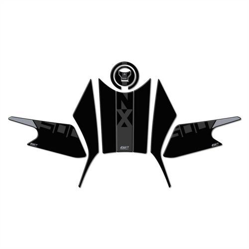 Honda NX 500 2025 Uyumlu Tank Pad Seti Siyah-Gri