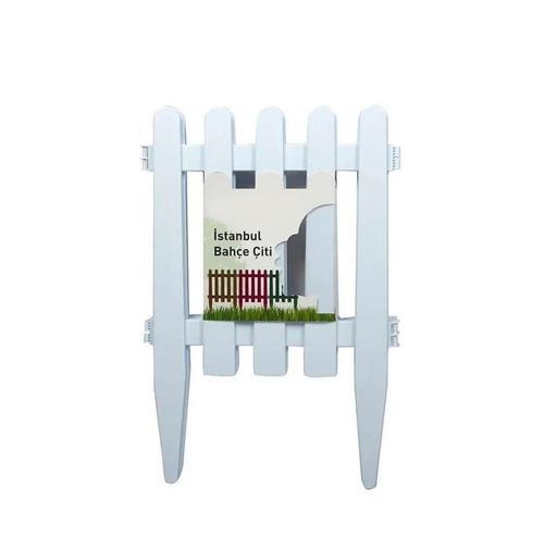 SO-IBC2 Eko İstanbul Bahçe Çiti 4'lü Set 40x59 cm Beyaz