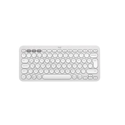 ONTECH - Logıtech K380s Pebble Keys 2 Çoklu Cihaz Özellikli Bluetooth Türkçe Q Klavye Beyaz 920-0118