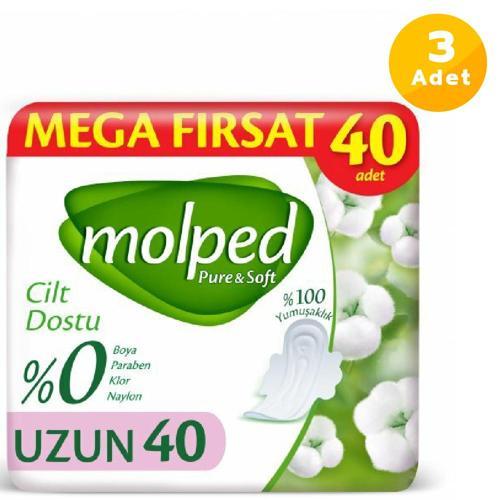 Pure Soft Hijyenik Ped Uzun Mega Fırsat 36'lı 3 Paket