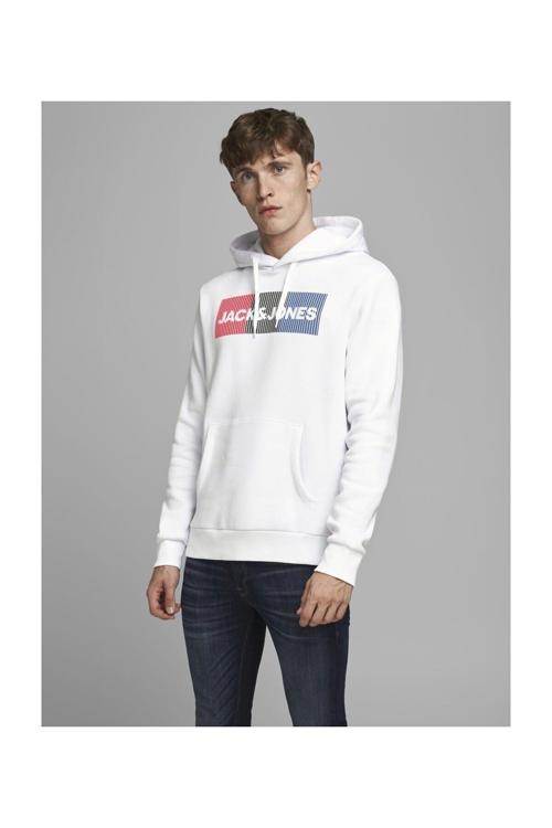Logolu Erkek Kapüşonlu Sweatshirt - 12152840