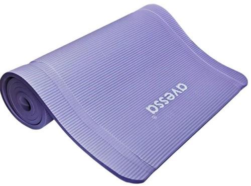 10 Mm Yoga Mat & Pilates Minderi Mor