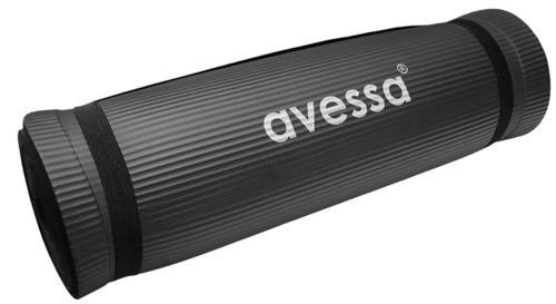 10 mm Yoga Mat & Pilates Minderi Siyah