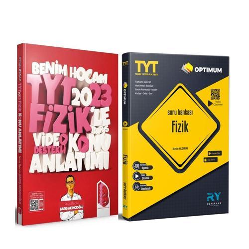 Benim Hocam 2023 TYT Fizik Video Destekli Konu ve Referans Soru Bankası Seti 2 Kitap
