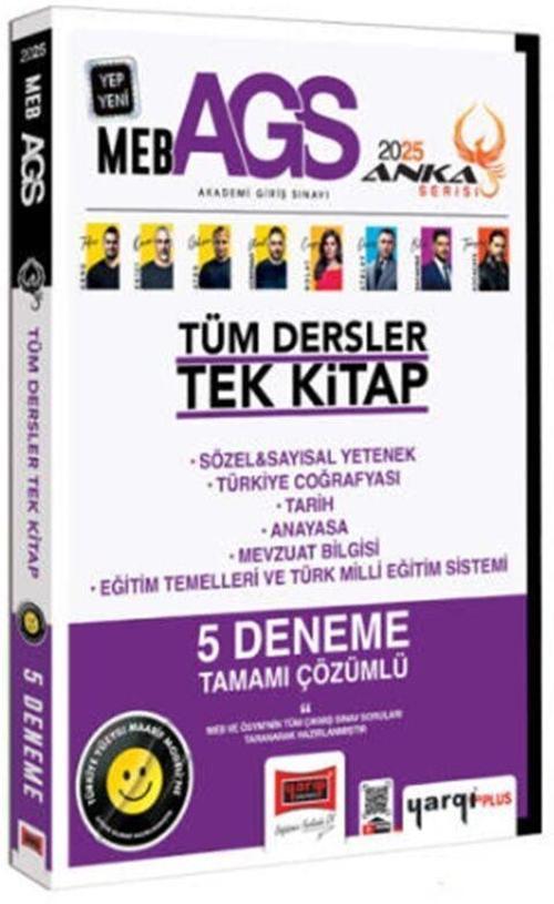 2025 MEB AGS Anka Serisi Tüm Dersler Tamamı Çözümlü 5 Deneme Yargı Yayınları