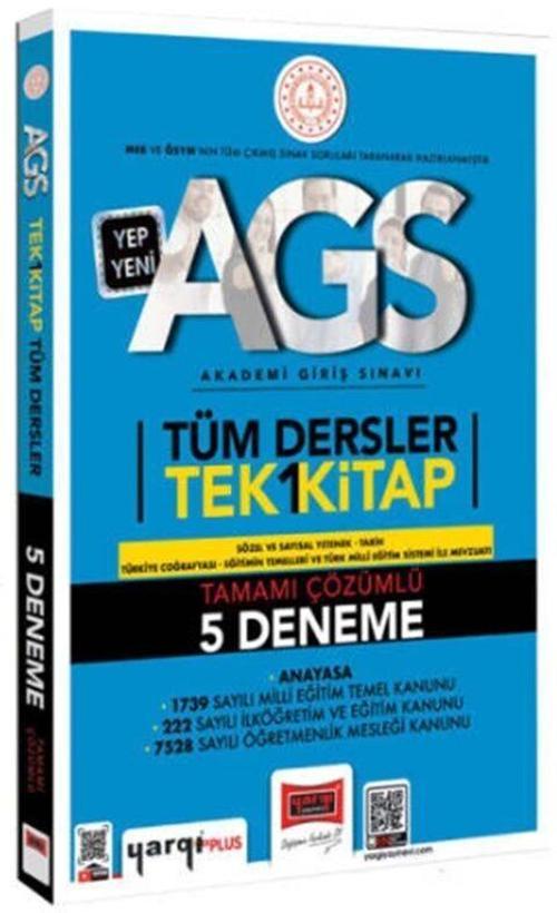 2025 MEB AGS Tüm Dersler Tek Kitap Tamamı Çözümlü 5 Deneme Yargı Yayınları