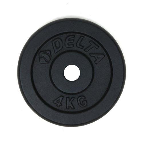 4 Kg x 2 Adet Siyah Döküm Plaka Çiftli Ağırlık Flanş