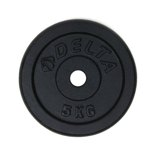 5 Kg x 2 Adet Siyah Döküm Plaka Çiftli Ağırlık Flanş