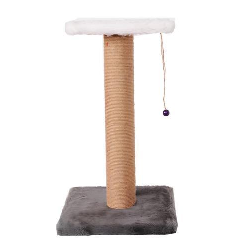 Pet Tekli Step Kedi Tırmalama Tahtası Gri