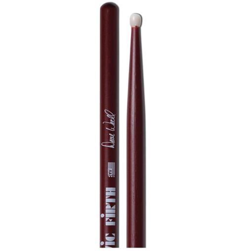Vicfirth DWN Baget Çift DAVE WECKL Bateri Çubuğu HICKORY Naylon Uçlu