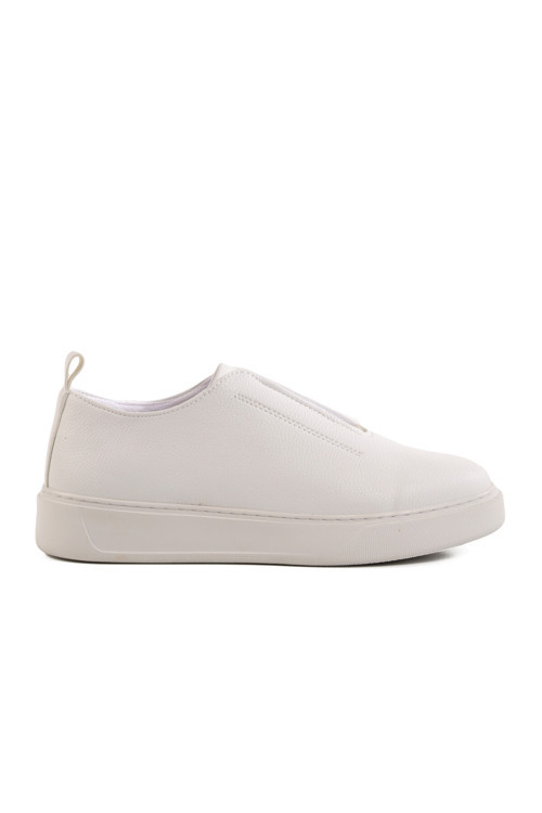 Beyaz Slip-On Erkek Casual Ayakkabı 367 M