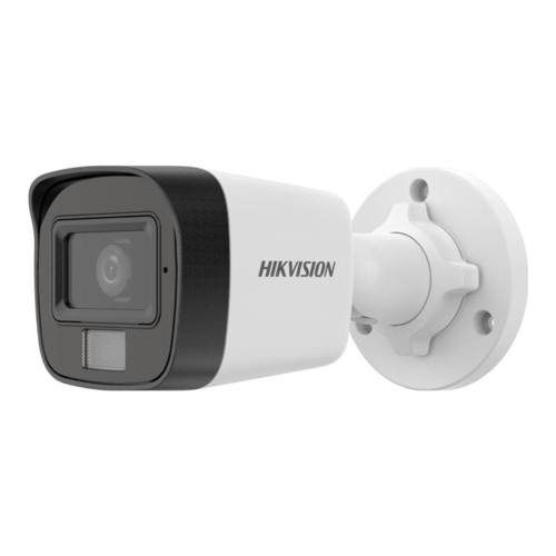 HIKVISION DS-2CD1021G2-LIUF 2Mpix, 2,8mm Lens,  H265+,20Mt Gece Görüşü, Hybrid Light, SD Kart,Dahili Mikrofon, PoE, Bull