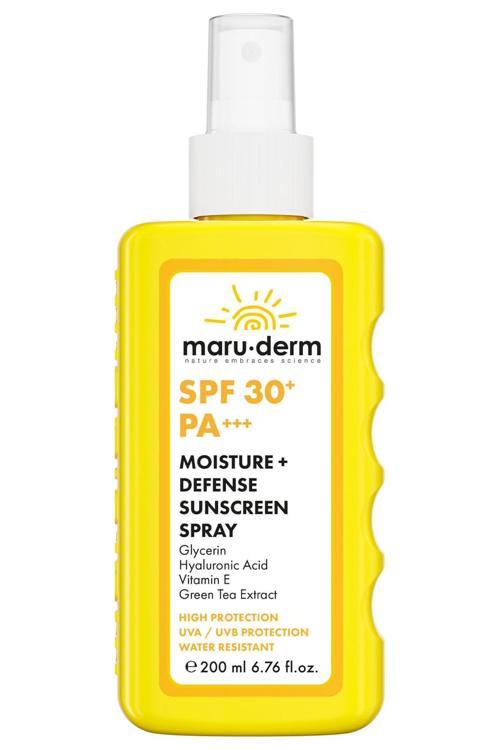 Vücut Güneş Spreyi | SPF 30+ Nemlendirici ve Koruyucu Sprey Güneş Kremi 200 ML