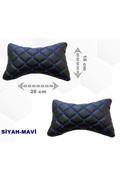 Citroen C5 Sedan 2008 - 2015 Arası Oto Koltuk Boyunluk Suni Deri Ve Jarse 2 Adet