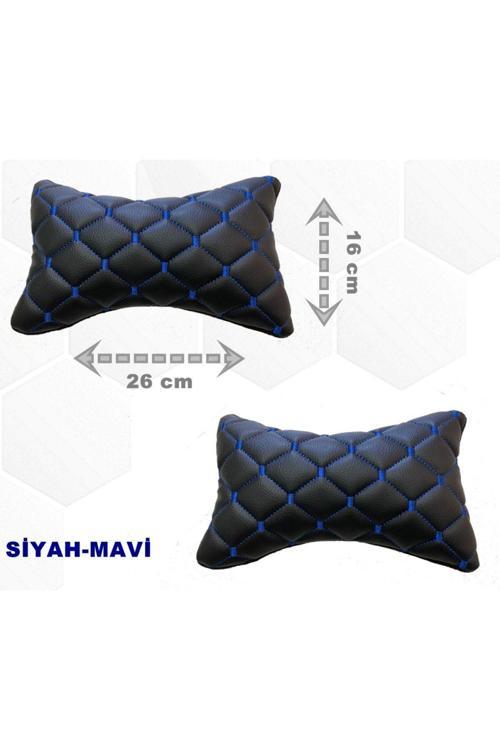 Citroen Nemo 2008 - 2020 Arası Oto Koltuk Boyunluk Suni Deri Ve Jarse 2 Adet