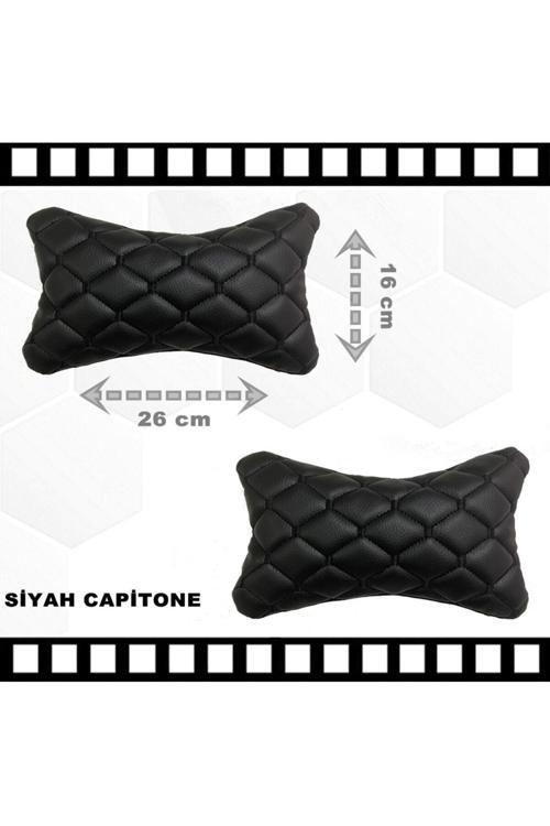 Fiat Doblo 2 2010-2021 Arası Oto Koltuk Boyunluk Suni Deri Ve Jarse 2 Adet