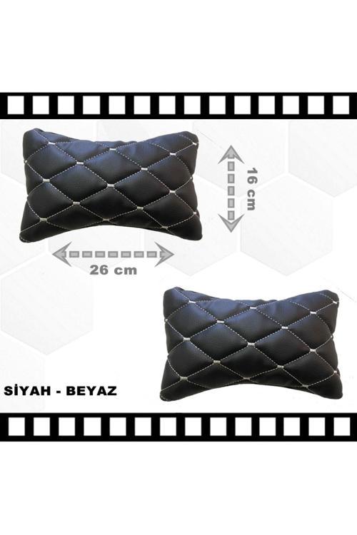 Megane 1 Hb 1996-2004 Arası Oto Koltuk Boyunluk Suni Deri Ve Jarse 2 Adet